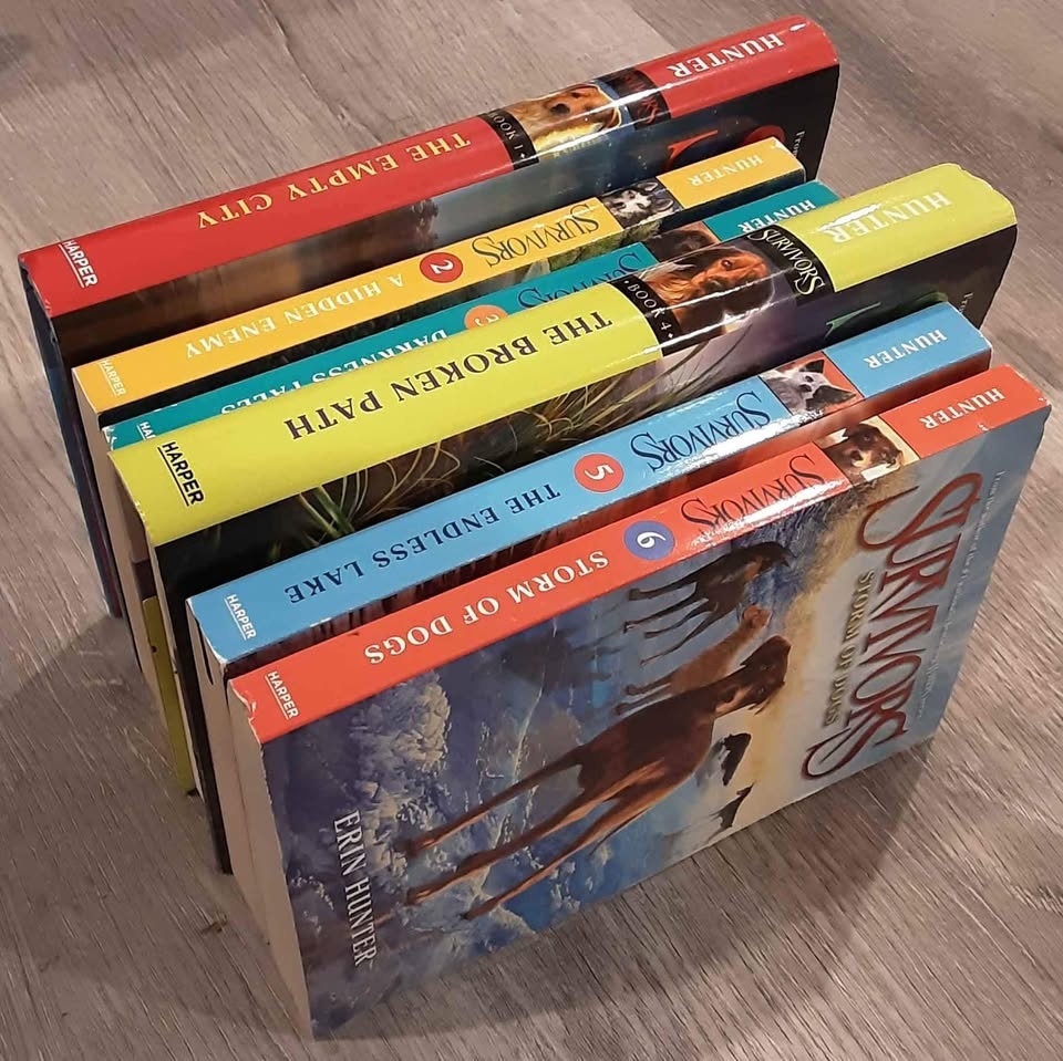 EUC SURVIVORS by Erin Hunter (books 1-6) - photo 4