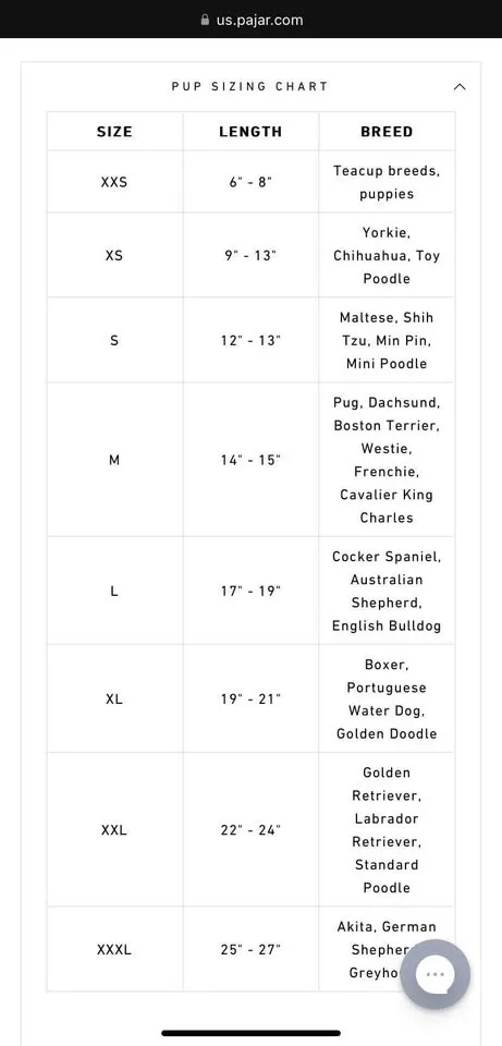 Pa!ar Reversible Dog Jacket Size Large image indicator(7)