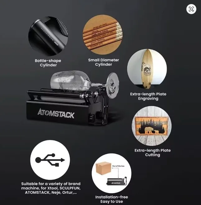 50W Laser Engraving & Cutting Machine System image indicator(5)