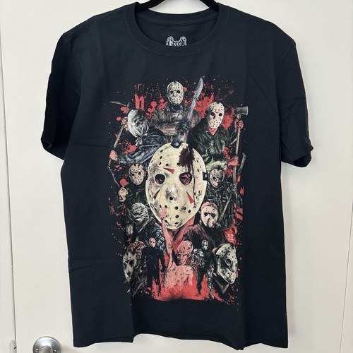 Friday The 13th Jason Voorhees Michael Collage Horror S/S T