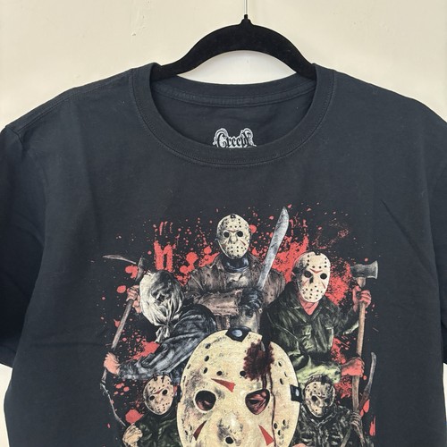 Friday The 13th Jason Voorhees Michael Collage Horror S/S T - photo 4