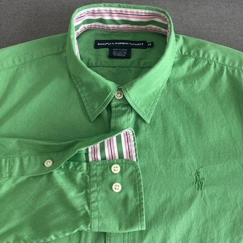 Polo Ralph Lauren Sport Button Up Shirt Women’s Size 14