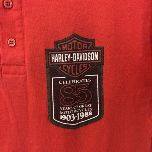 Vintage Harley Davidson Hanley T Shirt 85th Anniv. 1988 Sz M - photo 3