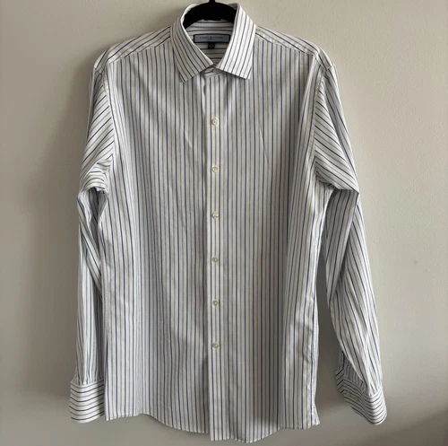 Tommy Hilfiger Button Down Shirt Men's Medium 15.5"