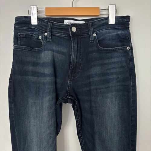CK Calvin Klein Jeans Mens Size 31x32 Blue Slim Straight