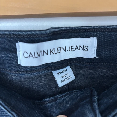 CK Calvin Klein Jeans Mens Size 31x32 Blue Slim Straight - photo 2