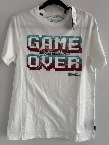 Buffalo David Bitton Men's T-Shirt - GAME OVER - Size M - NWT