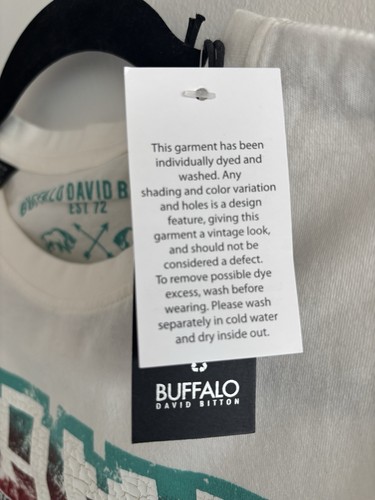 Buffalo David Bitton Men's T-Shirt - GAME OVER - Size M - NWT - photo 5