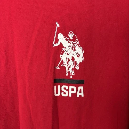 Vintage US Polo Assn Shirt Mens M Red Long Sleeve - photo 4