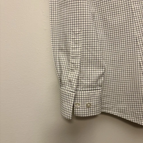 FRANK AND OAK - Men's Shirt - White Checkered - Medium - photo 4