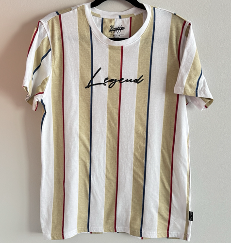 Brooklyn CLOTH MFG Co. - Legend - Striped T Shirt - Unisex Mediu