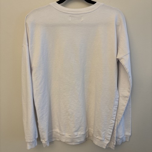 Soul Cycle Women's White Sweatshirt with Skull Print - XS - photo 5