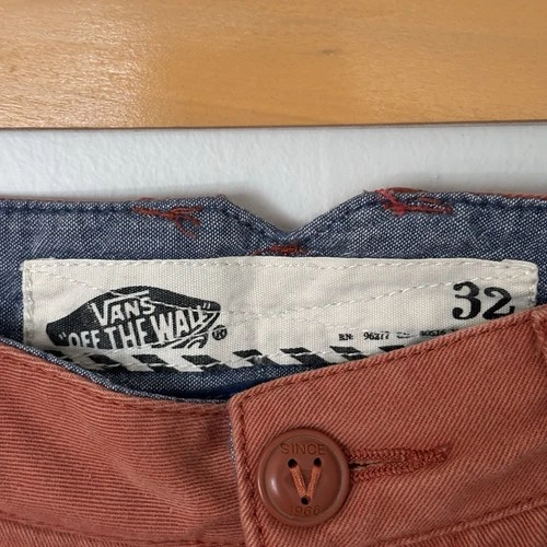Vans Shorts Mens 32 Pockets Button Lightweight Chino - photo 2