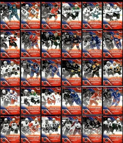 2025 UPPER DECK HOCKEY CARD SET 31 CARDS + CHECKLIST