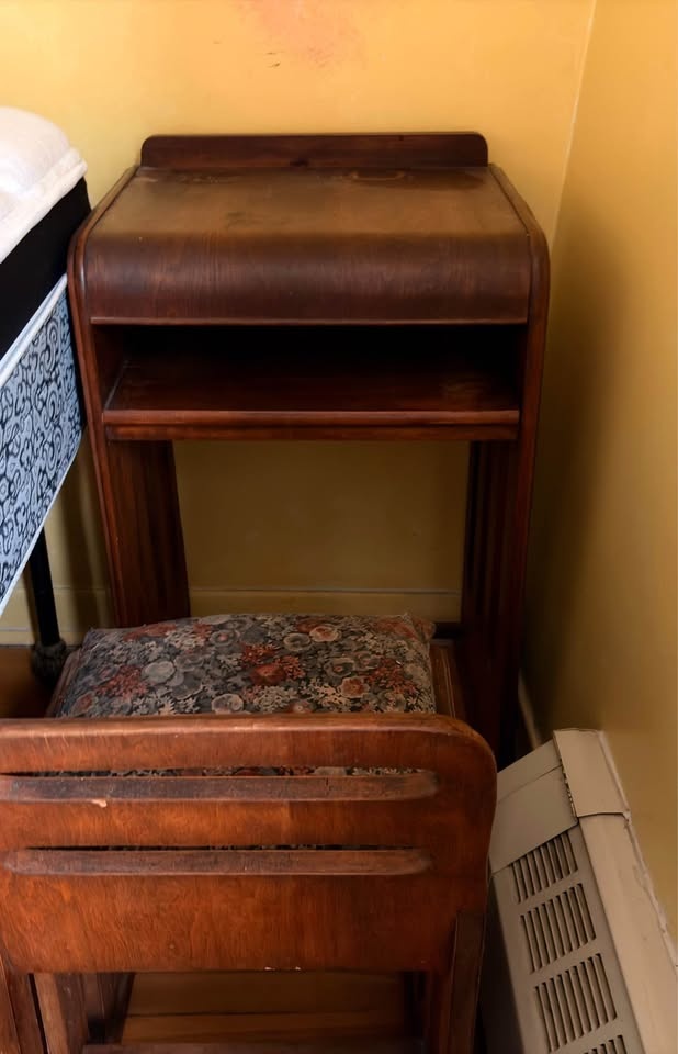 Vintage Wooden Child’s Desk and matching chair - photo 2
