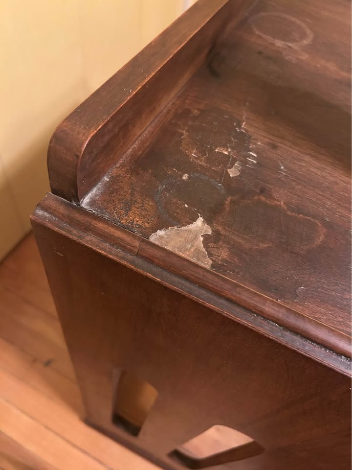 Vintage Wooden Child’s Desk and matching chair - photo 5