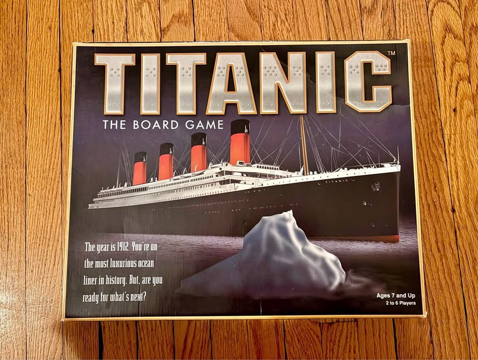Rare Vintage Titantic The Board Game
