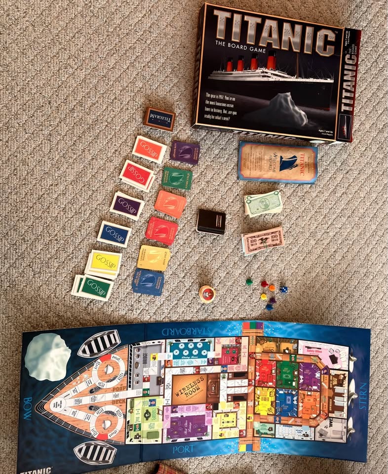 Rare Vintage Titantic The Board Game - photo 3
