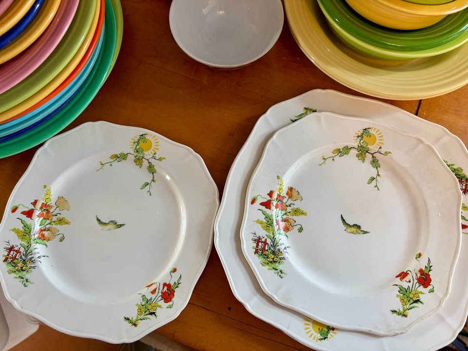 Alfred Meakin Derek Plates 1930s - photo 3