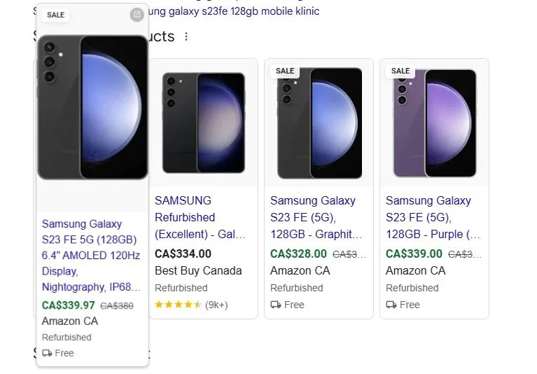 Samsung Galaxy S23FE 5G 128GB image indicator(4)