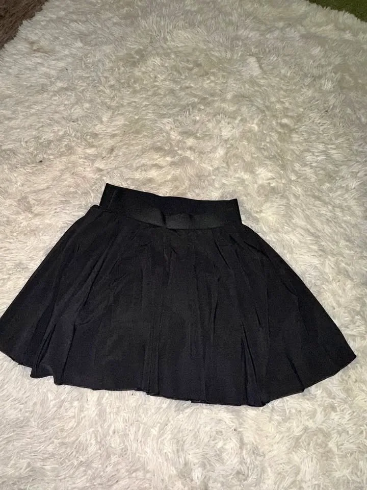 Black TNA Tennis Skort