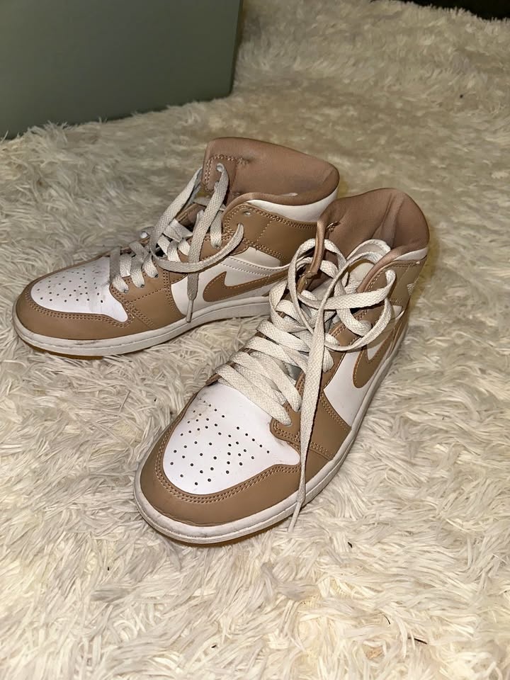 Tan Gum Jordans