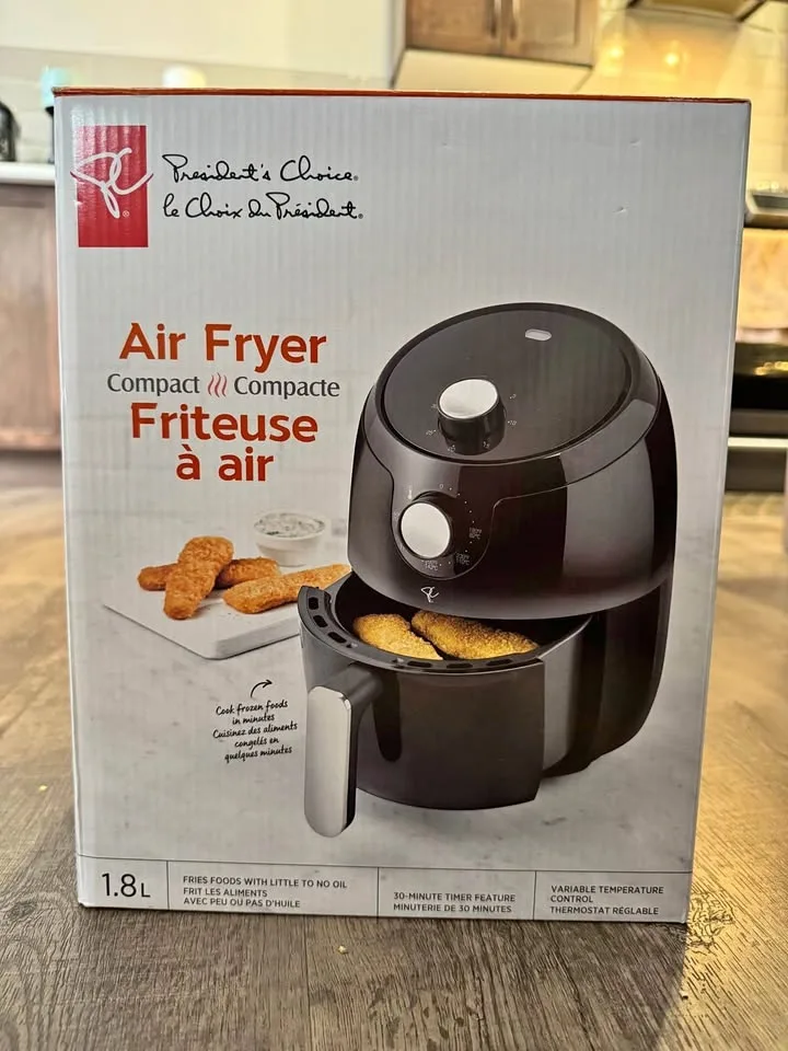 PC President’s Choice Compact Air Fryer – 1.8L