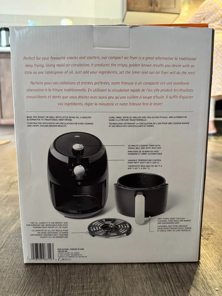 PC President’s Choice Compact Air Fryer – 1.8L image indicator(2)