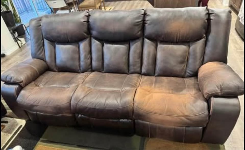3 Seater Power Recliner Sofa - photo 2