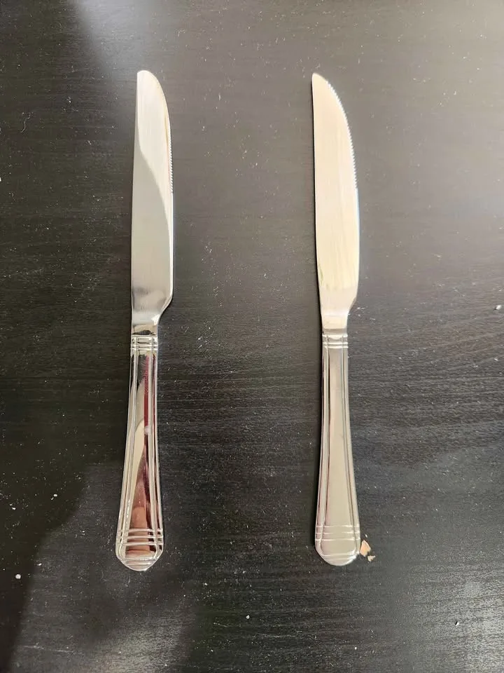 Steak knife - 2 separate designs, 2 dozens, $10 a dozen image indicator(5)