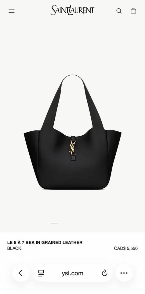 YSL Tote bag image indicator(3)