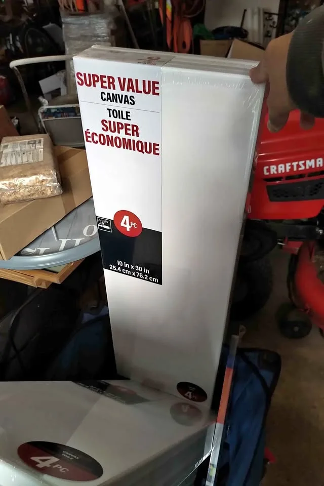 10" x 30" 4 packs (18 canvasses total)