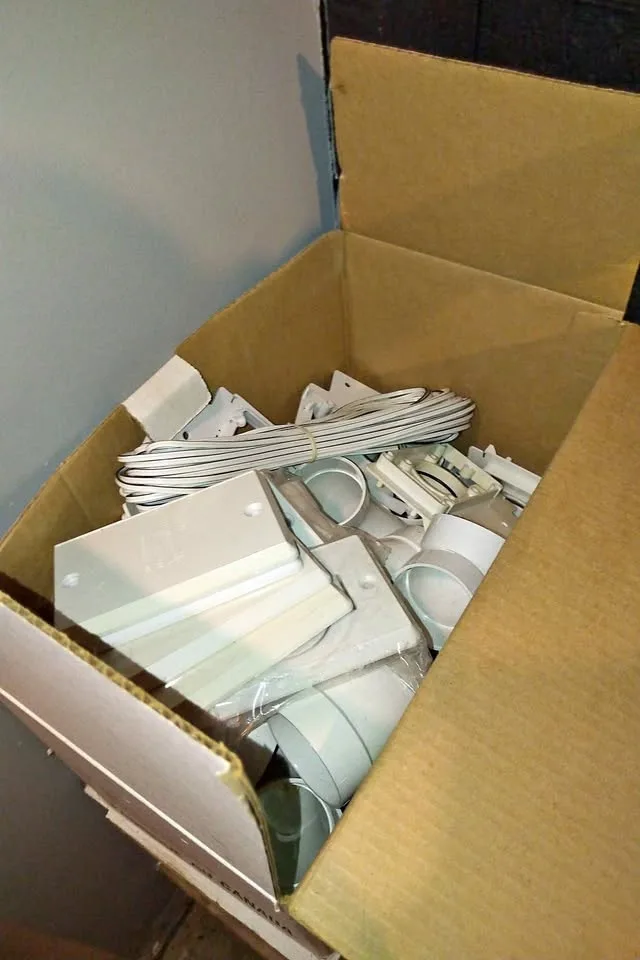 Two Central Vac Install Kits and Piping