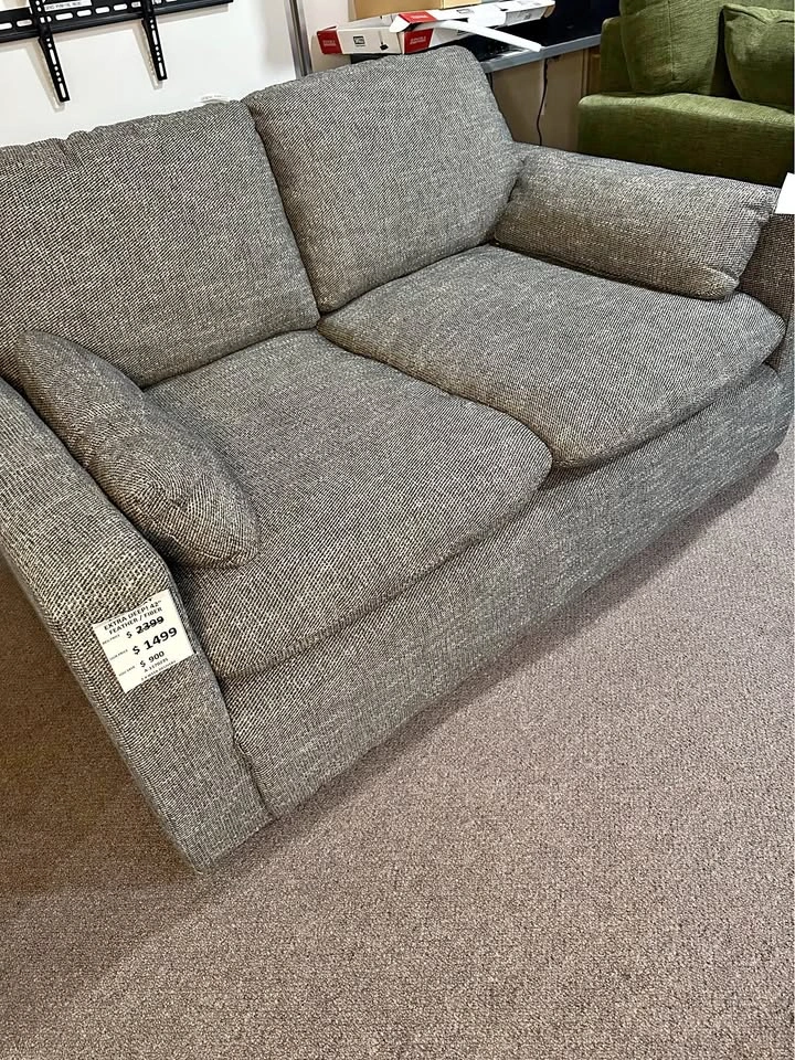 ‼️CLEARANCE‼️Ashley feather filled love seat