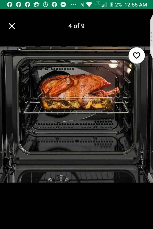 Brand New 24" Ikea glass top slide in stove - new in box image indicator(5)