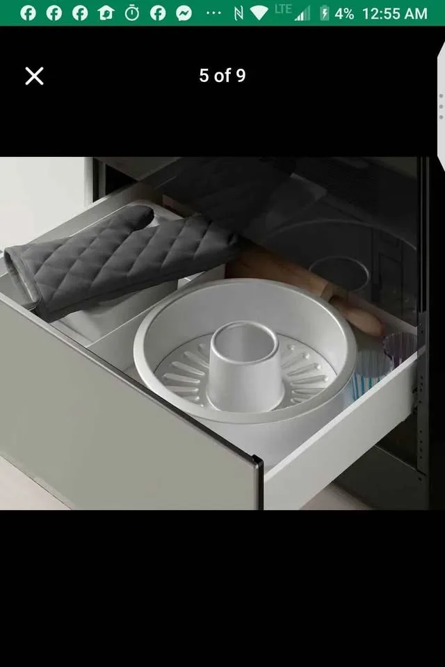 Brand New 24" Ikea glass top slide in stove - new in box image indicator(6)