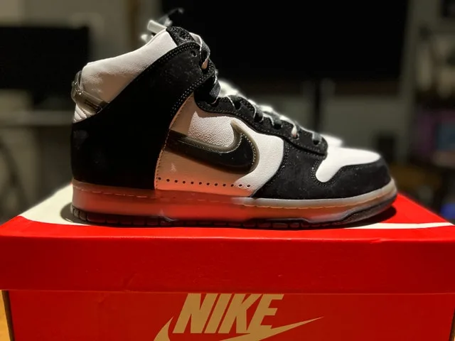Nike Dunk High Slam Jam White Black Size 10