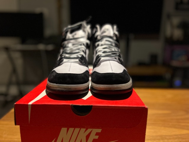 Nike Dunk High Slam Jam White Black Size 10 - photo 2