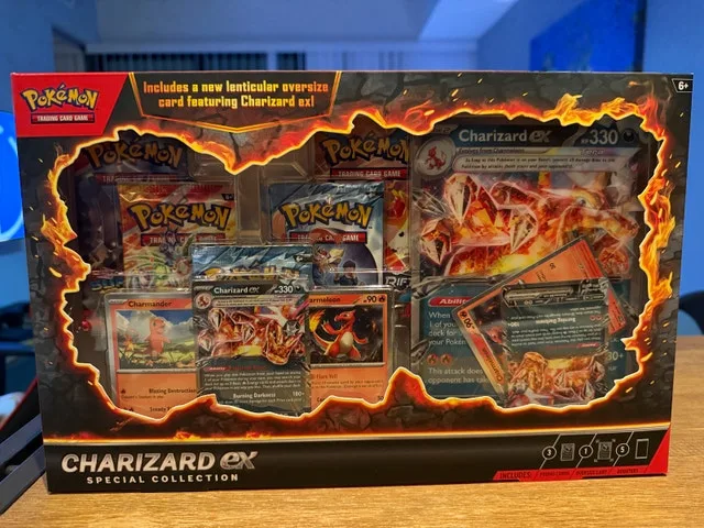Charizard Ex Special Collection Box error box