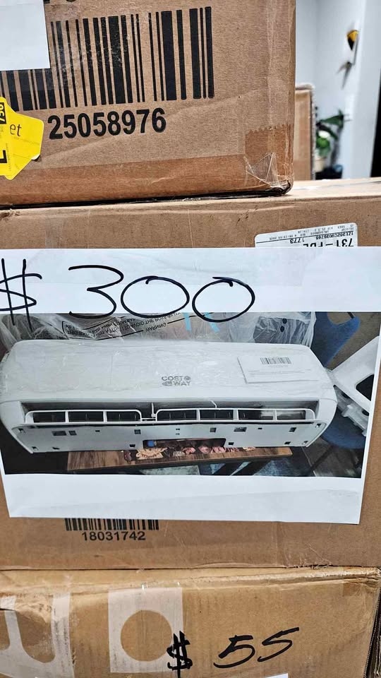 COSTWAY MINI SPLIT AIR CONDITIONER INDOOR UNIT ONLY