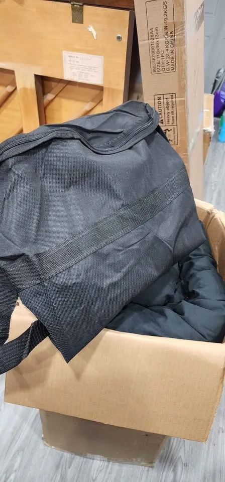 Queen Size Floor Mattress ROLL UP BED WASHABLE COVER image indicator(3)