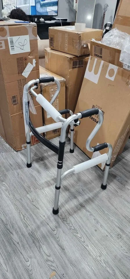 One-Button FOLDING WALKER ALUMINUM FRAME ADJUSTABLE image indicator(2)