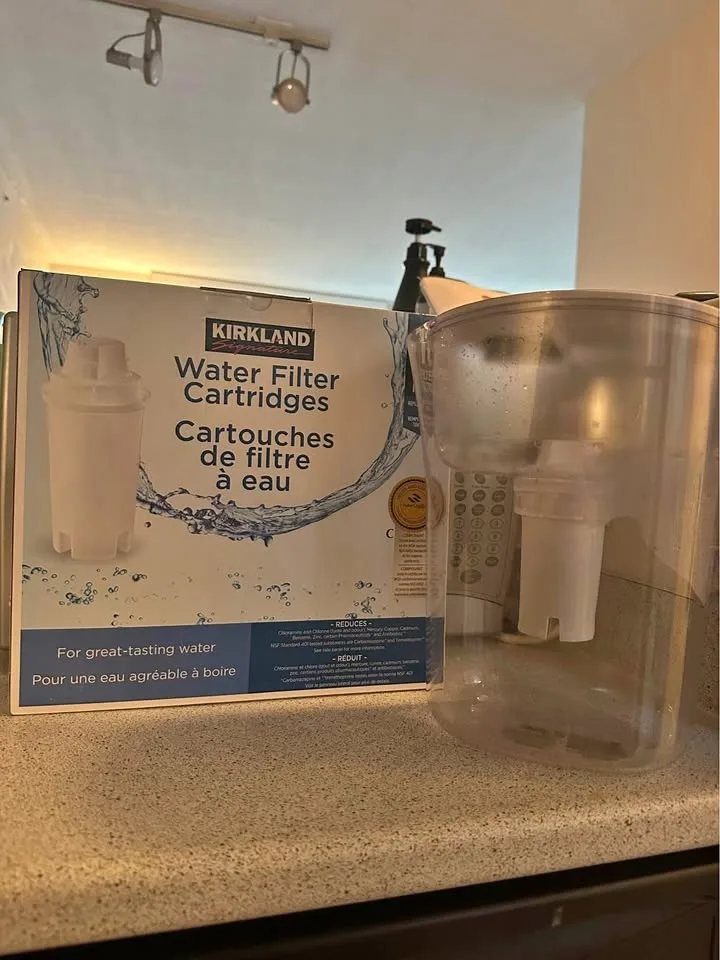 Brita Water Pitcher with 9 Kirkland Filters