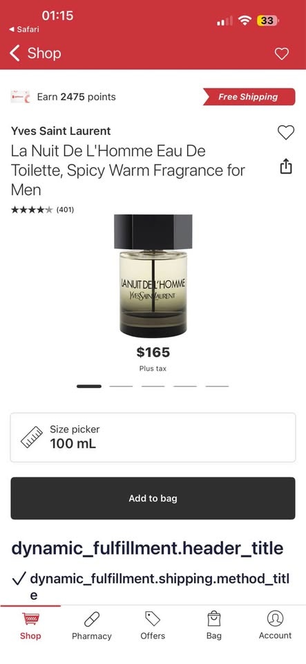 LA NUIT DE L'HOMME EAU DE TOILETTE - 1 LEFT - photo 3