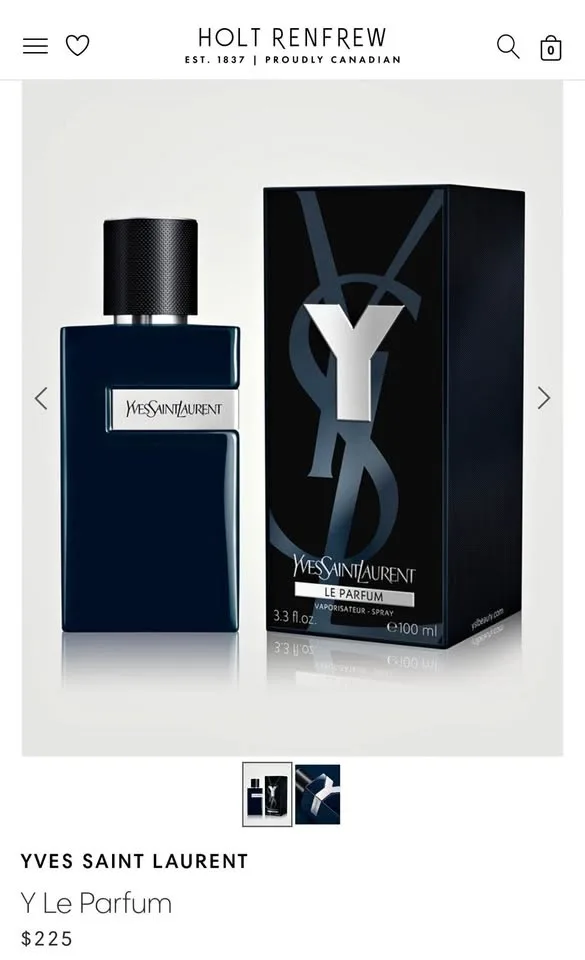 💙✨ YSL Y – LE PARFUM (MEN) ✨💙 - 1 Pcs Left