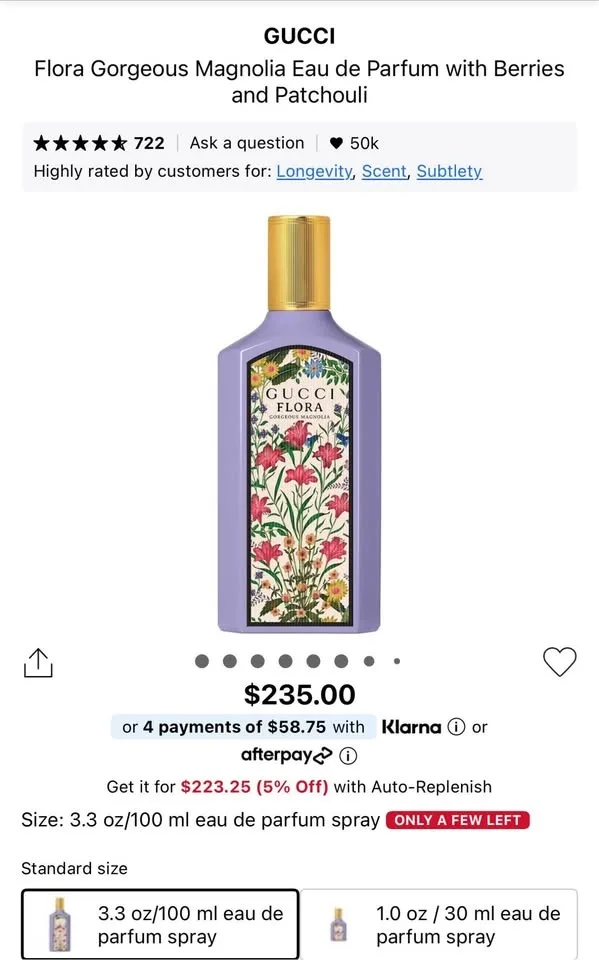 🌸✨ GUCCI FLORA – Gardenia & Magnolia EDITIONS ✨🌸 image indicator(6)