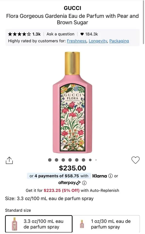 🌸✨ GUCCI FLORA – Gardenia & Magnolia EDITIONS ✨🌸 image indicator(7)