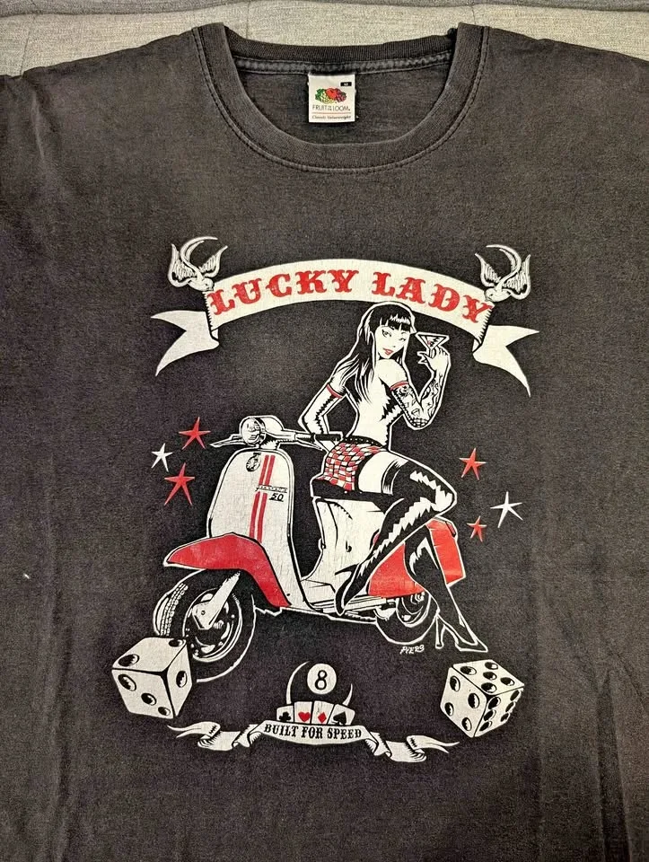 Lucky Lady 1950s vintage t-shirt