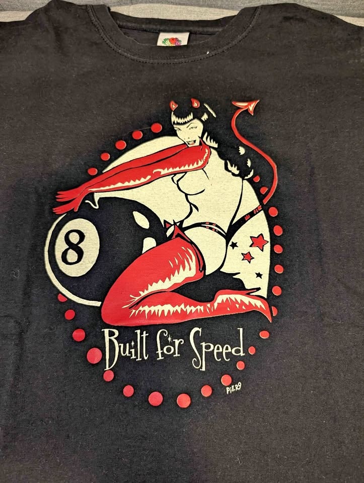 Built for speed 1950s t-shirt