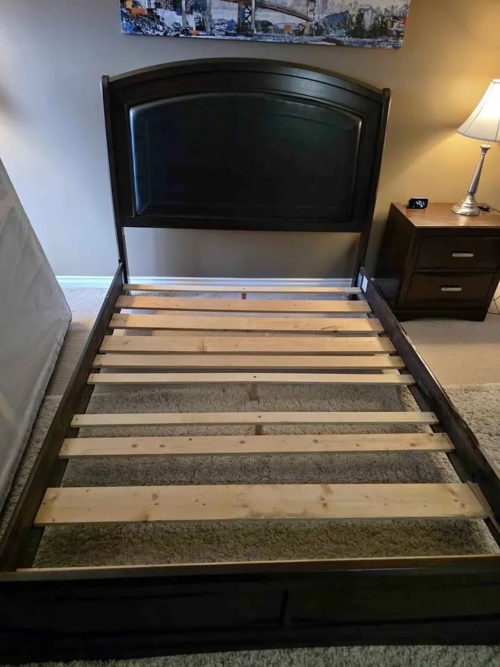 Queen size bed frame
